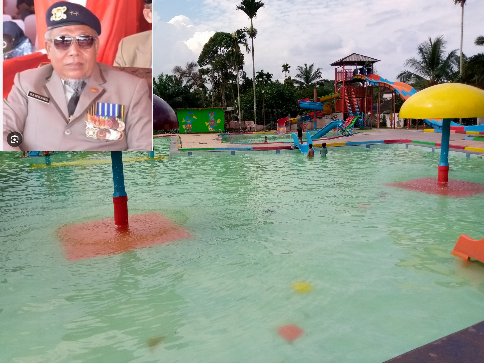 Waterbum Kampoeng Ratoe, Oase Liburan Keluarga Karya Mantan Kapolda Jambi Irjen Bambang Suparsono