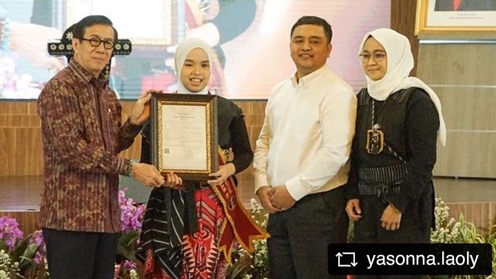 Putri Ariani @arianinismaputri Resmi Jadi Duta Kekayaan Intelektual 2023