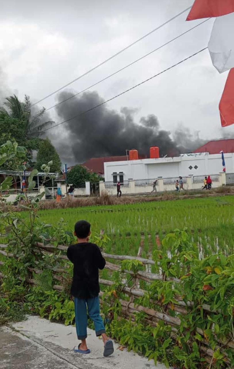 Satu Unit Rumah di Pendung Hilir Kerinci Terbakar