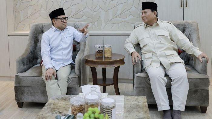 Prabowo Datangi Cak Imin di Rumah Dinasnya, 3 Jam Ngobrol, Rahasiakan Obrolan