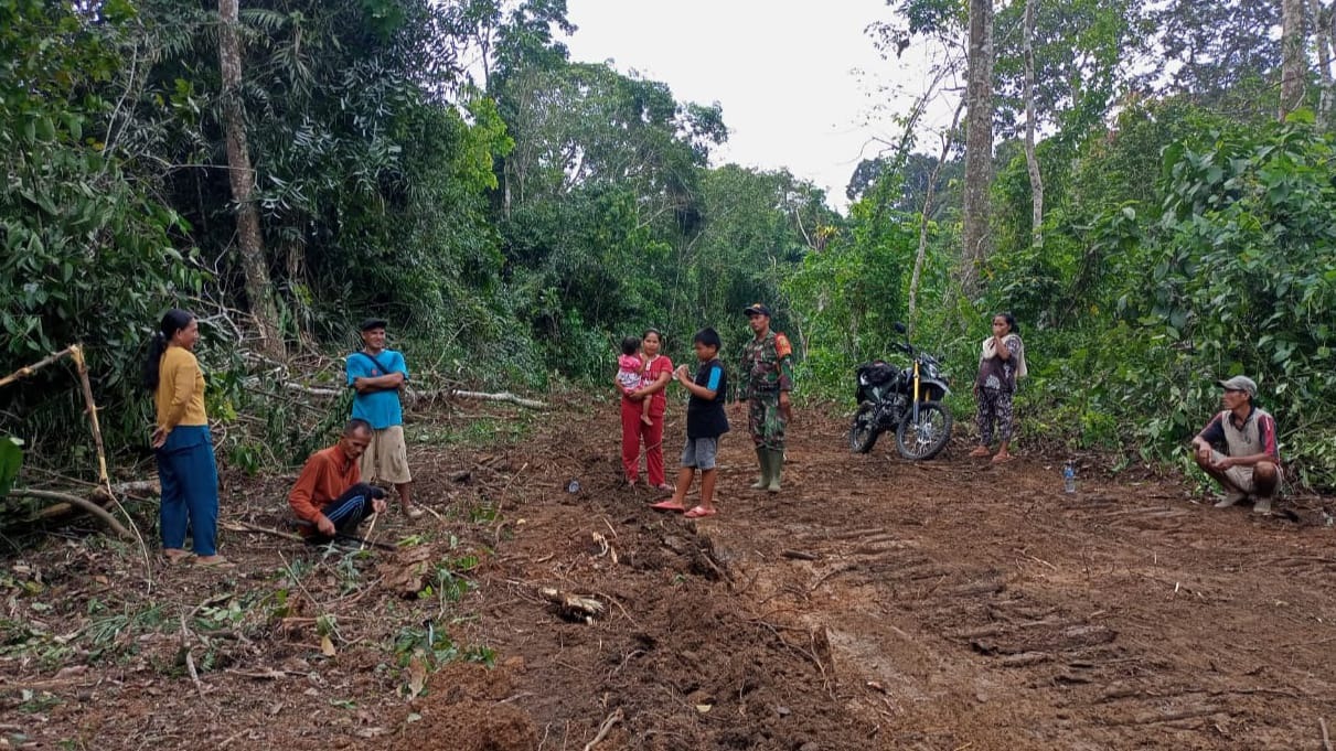 Babinsa Ujung Tombak TMMD XVII/2023 Kodim 0416/Bute 