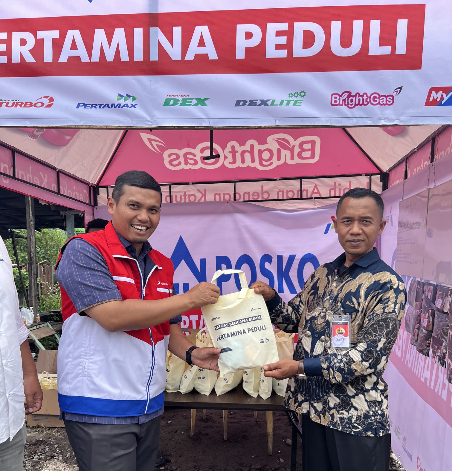 Pertamina Patra Niaga Regional Sumbagut Dukung Penanganan Bencana di Sumbar