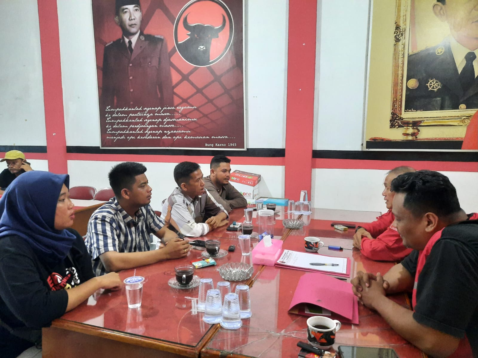 Tim Pardomuan Siregar Ambil Formulir Cawako di PDIP, Afrizal sebut Optimis Diusung PDIP