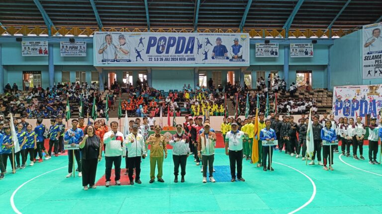 Gubernur Al Haris Buka POPDA Jambi 2024, Harap Lahir Atlet Berprestasi