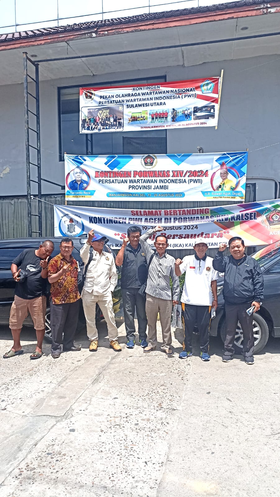 Jambi Mendulang Medali Di Porwanas Kalsel. Banjarmasin 2024