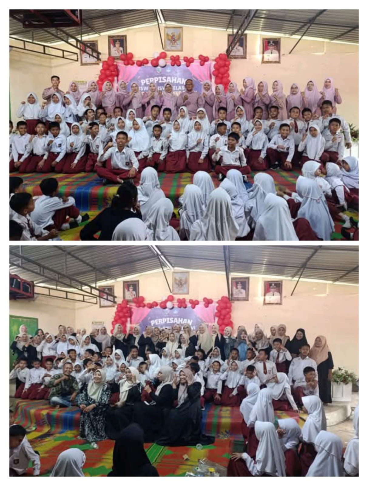 Momen Haru Pelepasan Siswa Siswi Kelas 6 SD Negeri 35/1 Tebing Tinggi, Bersiap Menuju Jenjang Berikutnya