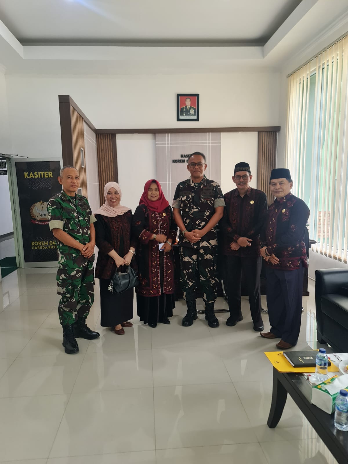 Danrem 042/Gapu Terima Audensi ICMI Orwil Jambi