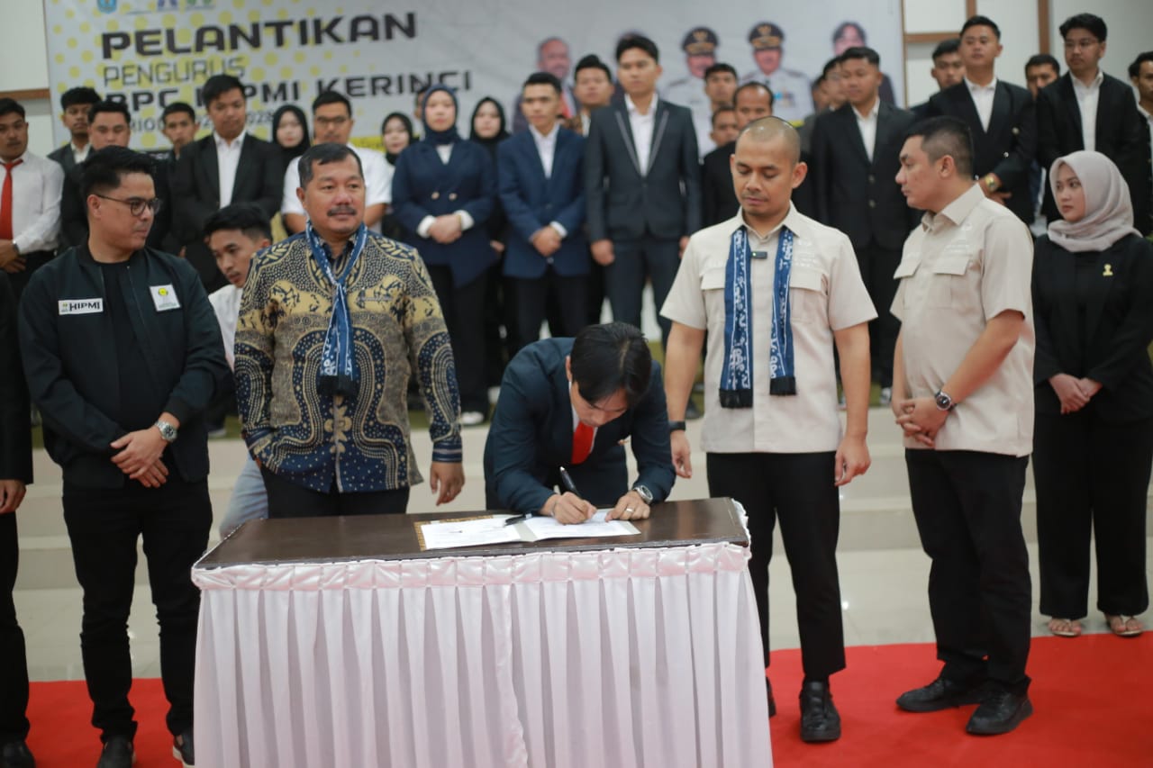 BPC HIPMI Kerinci 2025-2028 Resmi Dilantik,
