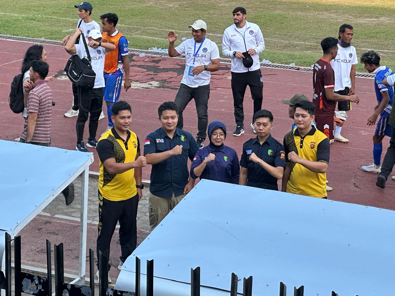 Pejuang Kesehatan di Gubernur Cup, Tim Dokkes Polda Jambi Siaga di Setiap Laga