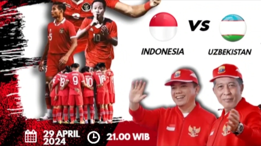 Al Haris Ajak Warga Nobar Semifinal Piala Asia U23 di Halaman Kantor Gubernur