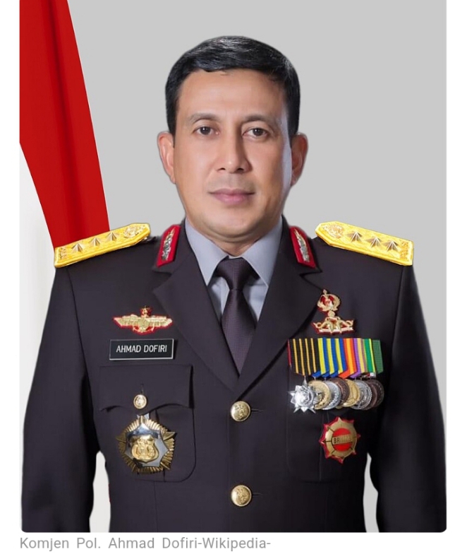 Komjen Pol. Ahmad Dofiri Resmi Jabat Wakapolri, Peraih Adhi Makayasa dengan Karir Gemilang