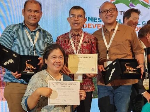 Geopark Merangin-Jambi Raih Penghargaan Bergengsi di Konferensi Internasional Maroko 2023