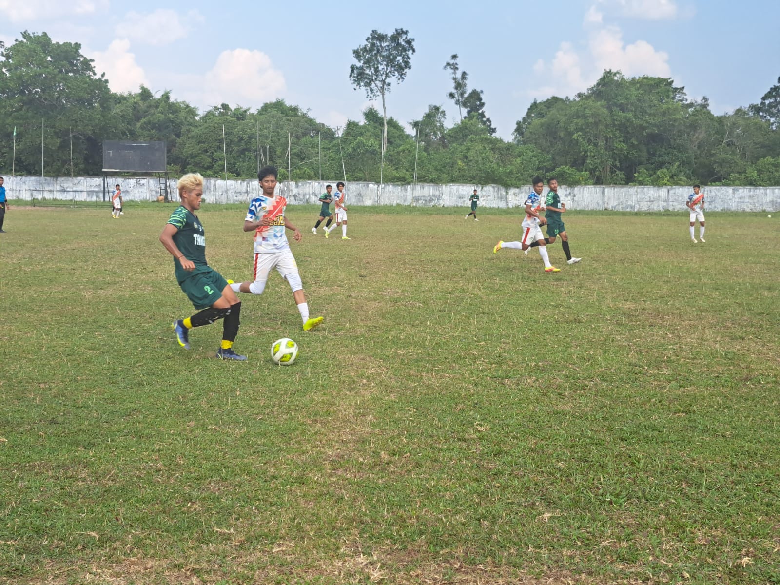 Tim Pra PON Jambi Kalah Tipis Atas Tim Tanjab Barat Selection