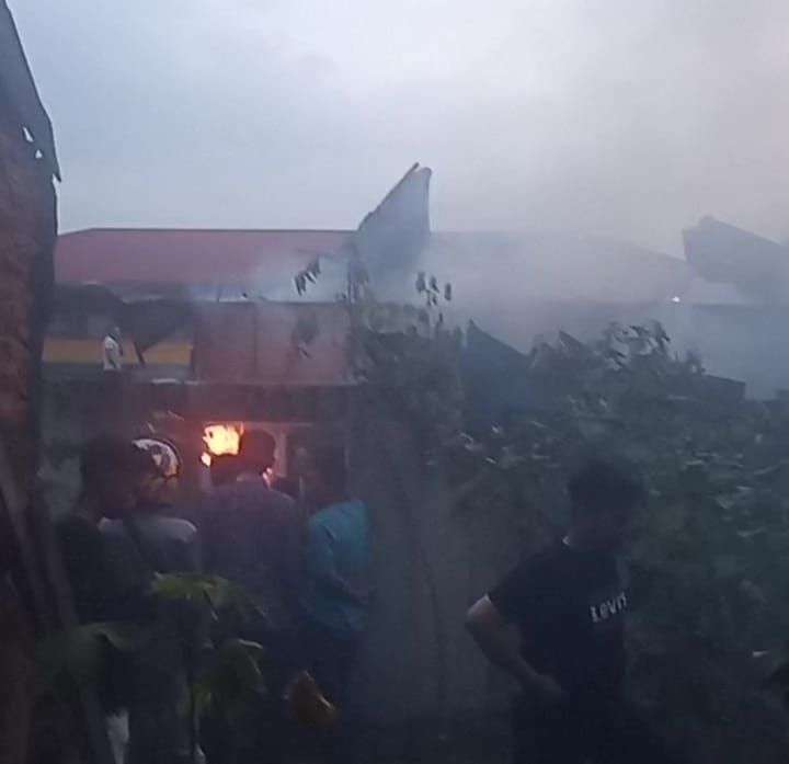  Satu Unit Rumah di Sungai Penuh Hangus Dilalap Api