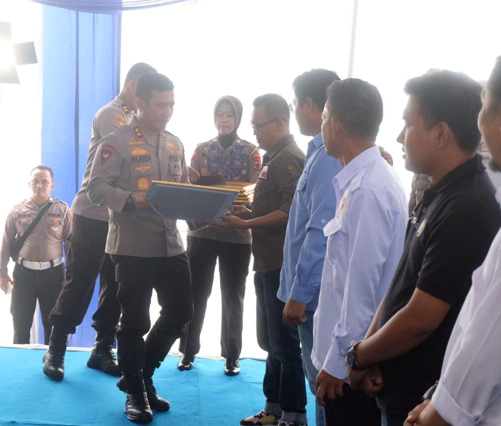 SMSI Provinsi Jambi Raih Penghargaan dari Kapolda Jambi pada Syukuran HUT Lalu Lintas Bhayangkara ke 68