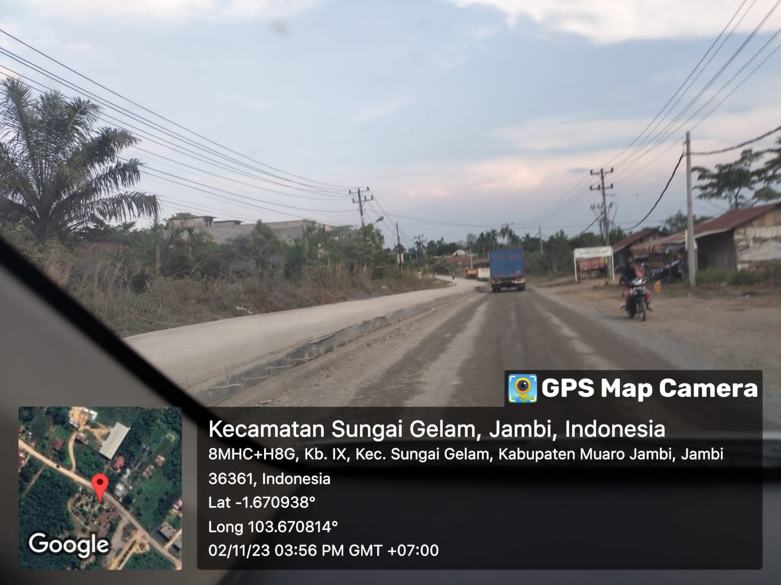 Mulus, Jalan Simpang Ahok Hingga Buper Sungai Gelam di Rigid Beton BPJN Jambi