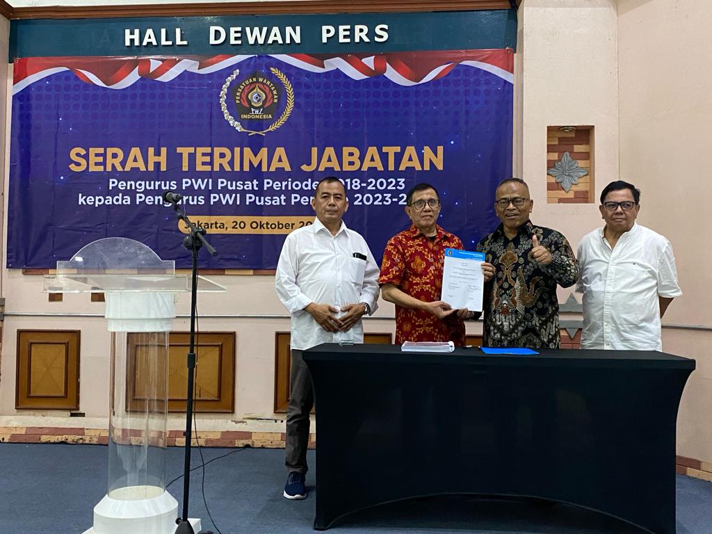 Ketua PWI Pusat Hendry Ch Bangun Canangkan PWI Merah Putih