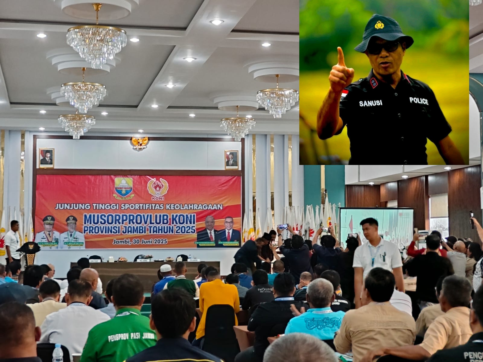 AKBP Mat Sanusi Unggul Tipis, Resmi Terpilih Jadi Ketua KONI Provinsi Jambi 2025–2029