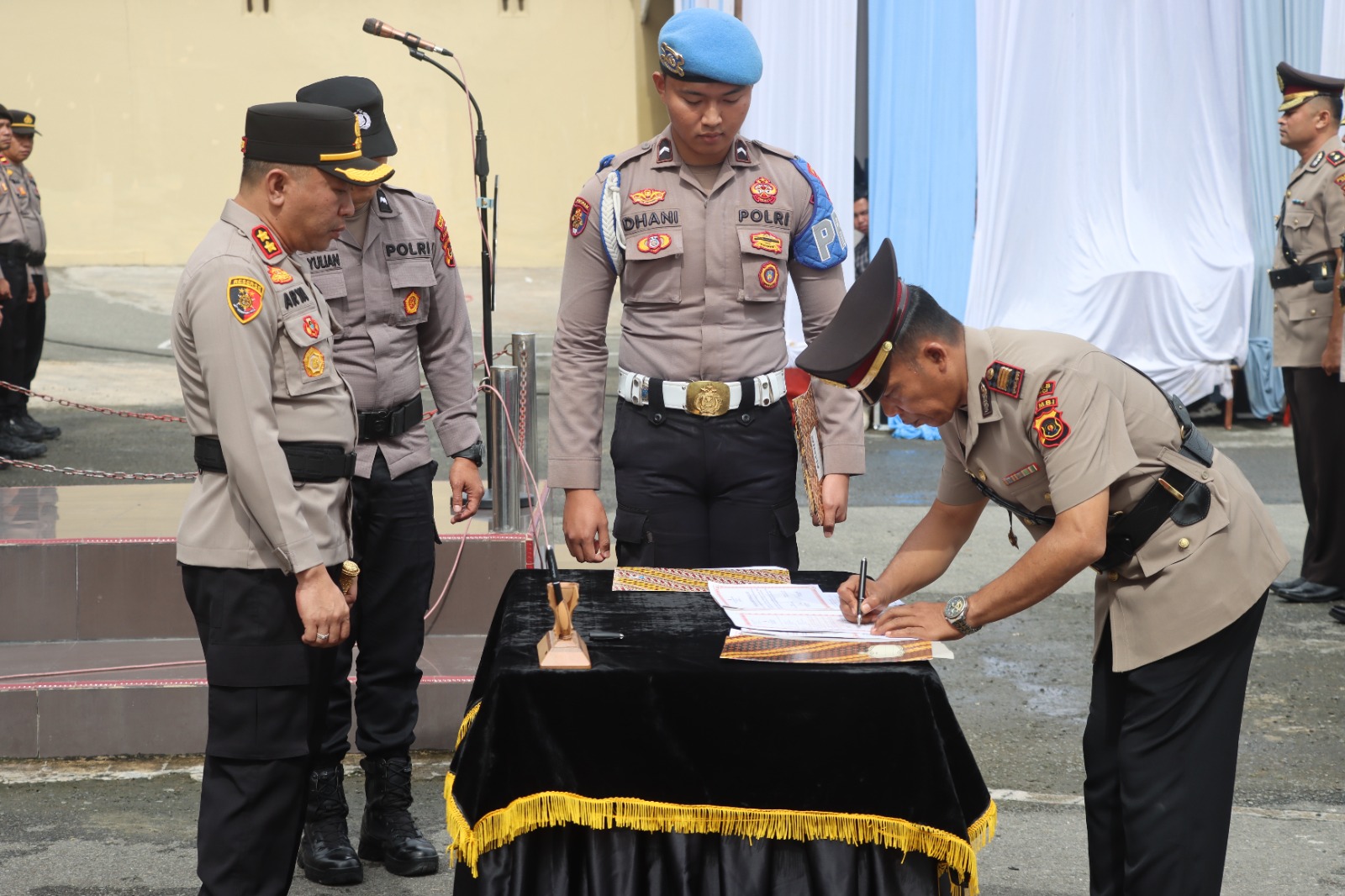 Sabtu, 18 Januari 2025: AKP Yudistira Resmi Jabat Kabag OPS Polres Kerinci