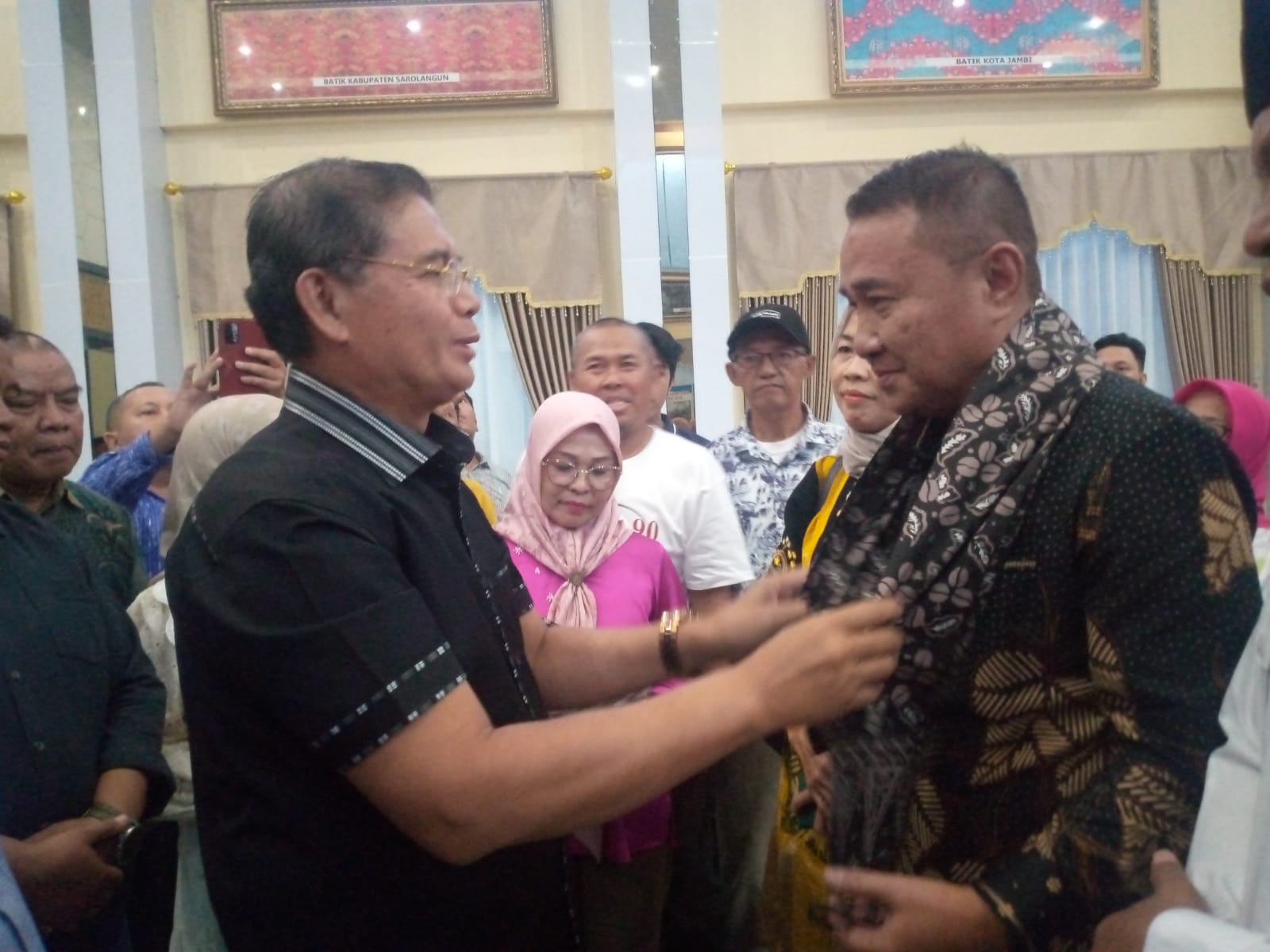 Usai Dilantik di Istana Kepresidenan, Wali Kota Sungai Penuh Alfin SH Disambut Hangat di Jambi