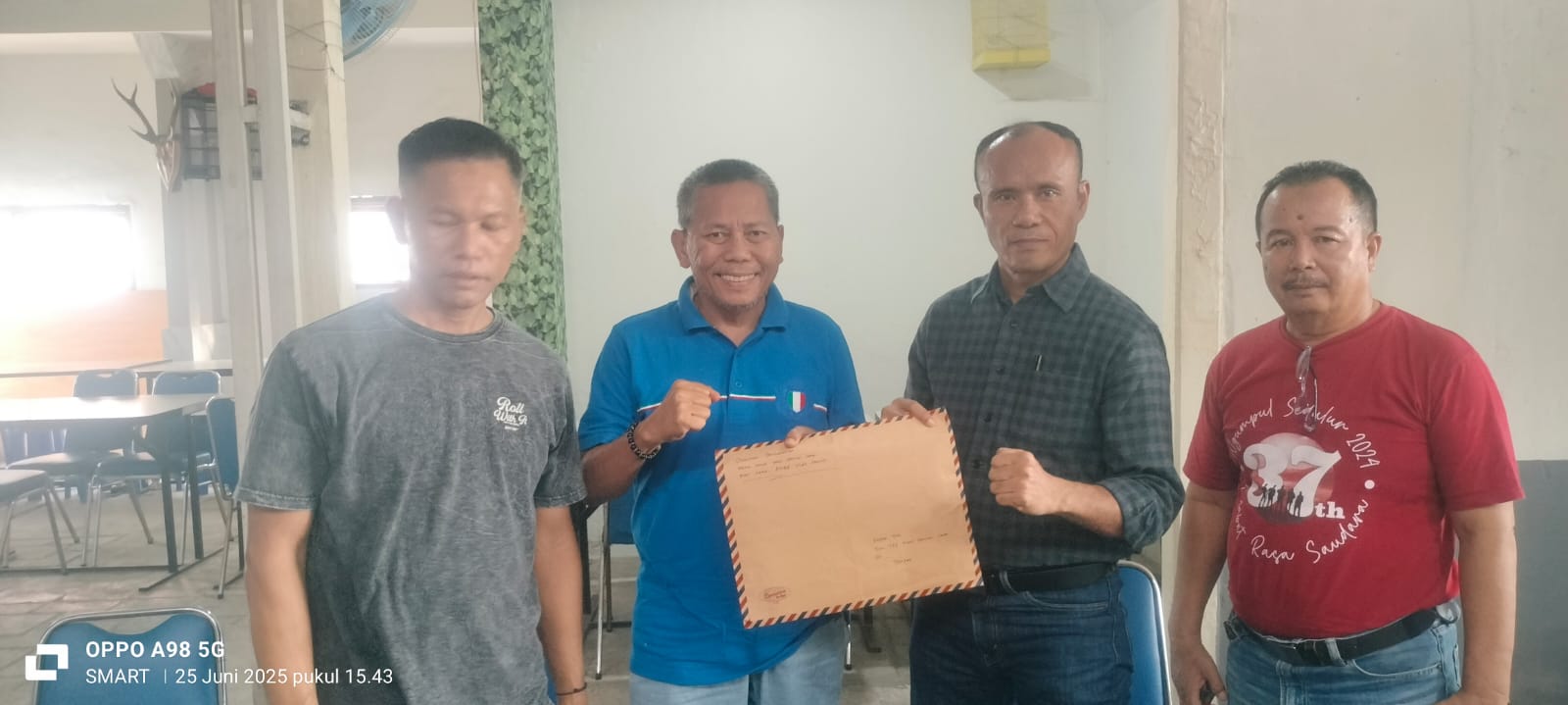 Mat Sanusi MSi Resmi Pengambilan Formulir Ketua KONI Jambi, Didukung 41 Cabor dan 3 KONI Kabupaten/Kota