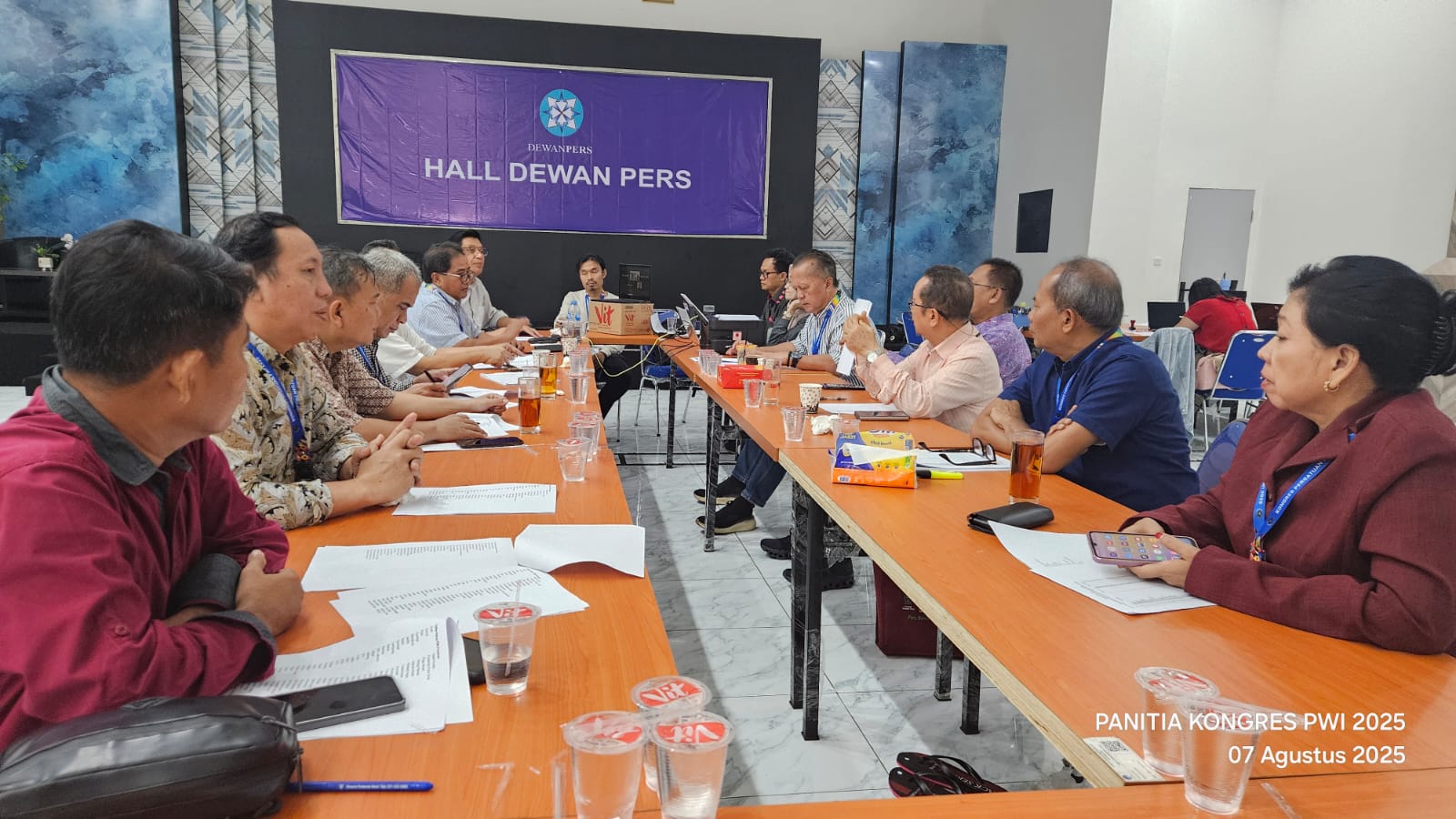 Kongres PWI 2025 Tetapkan Daftar Pemilih Tetap dan Jumlah Peninjau