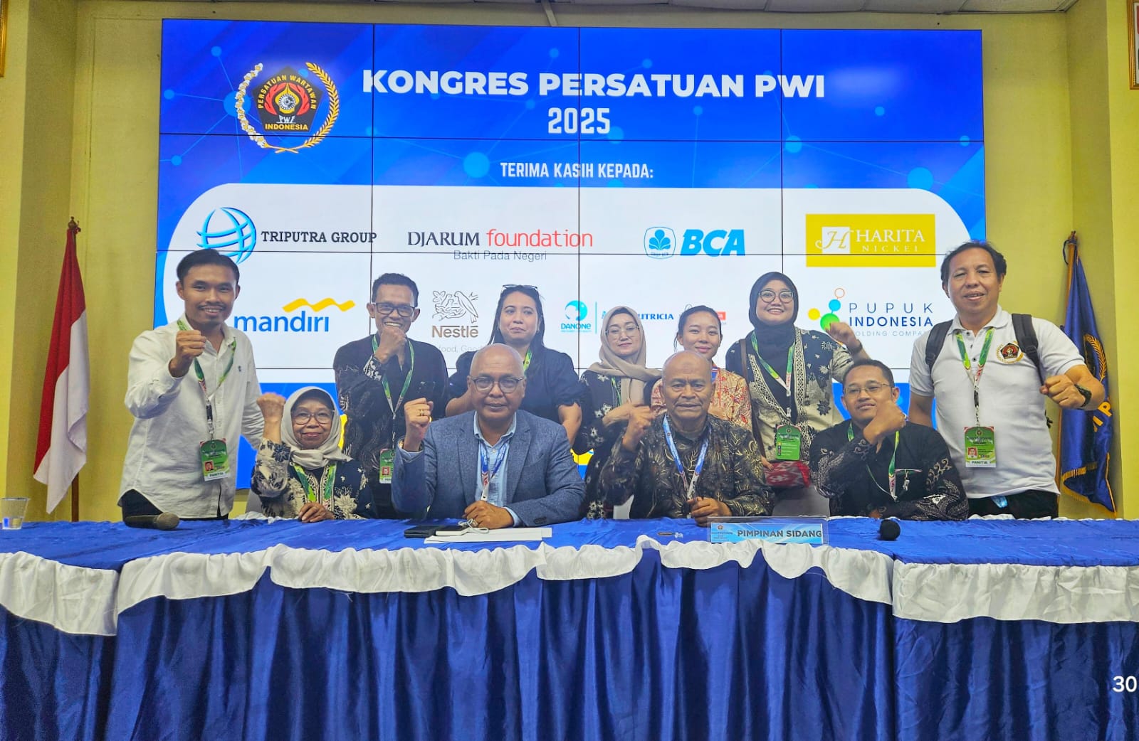 Kongres Persatuan PWI 2025 Sukses, Panitia Sampaikan Apresiasi atas Dukungan Berbagai Pihak