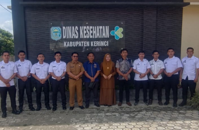 Dinas Kesehatan Kerinci Terima Silaturahmi SPPI dan Mitra Makan Bergizi