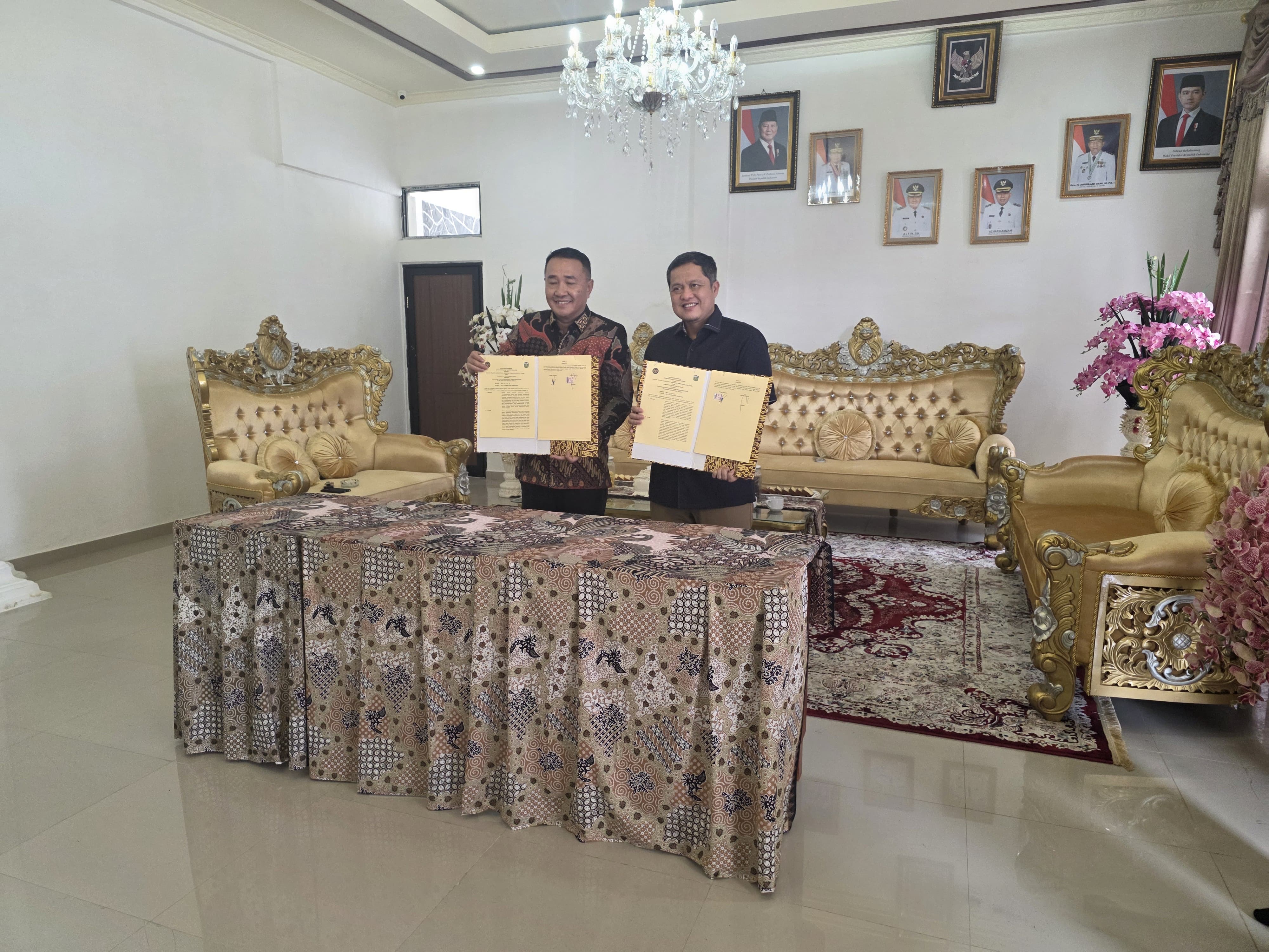 Hidayat, Kakanwil Ditjenpas Jambi Gelar Penandatanganan Nota Kesepahaman Dengan Walikota Sungai Penuh