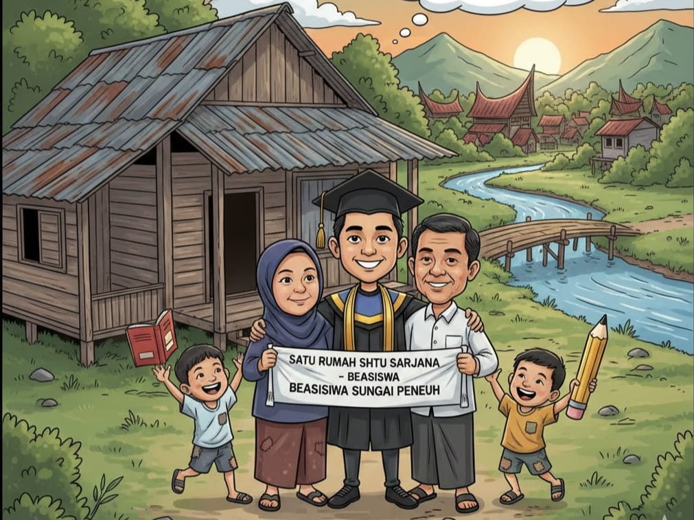 Anak Yatim Tersingkir, Dugaan Permainan Kotor Program “Satu Rumah Satu Sarjana” Menguak di Kota Sungai Penuh