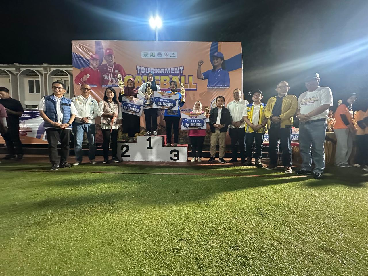 Ketum KONI Jambi AKBP M. Sanusi Hadiri Penutupan Turnamen Gateball HUT ke-69 Provinsi Jambi