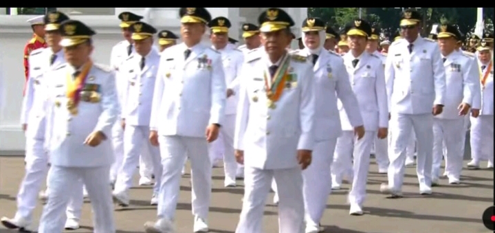 Prabowo Lantik 11 Kepala Daerah di Jambi, Bupati Bungo Masih Tertunda