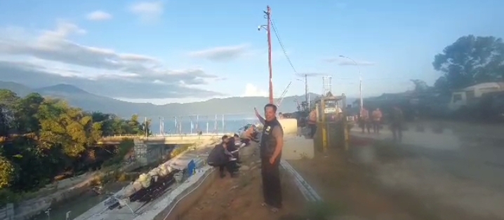 Kabag Ops Polres Kerinci Pastikan Situasi Kondusif di Lokasi Demo PLTA