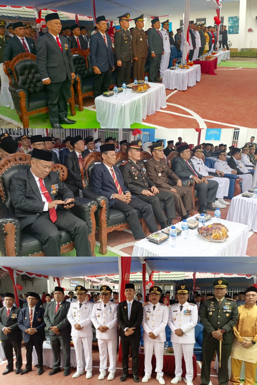 Karutan Sahat P. Sihombing dan Jajaran Sukses Gelar Remisi HUT RI, 220 Warga Binaan Rutan Kerinci Rasakan Pengurangan Hukuman