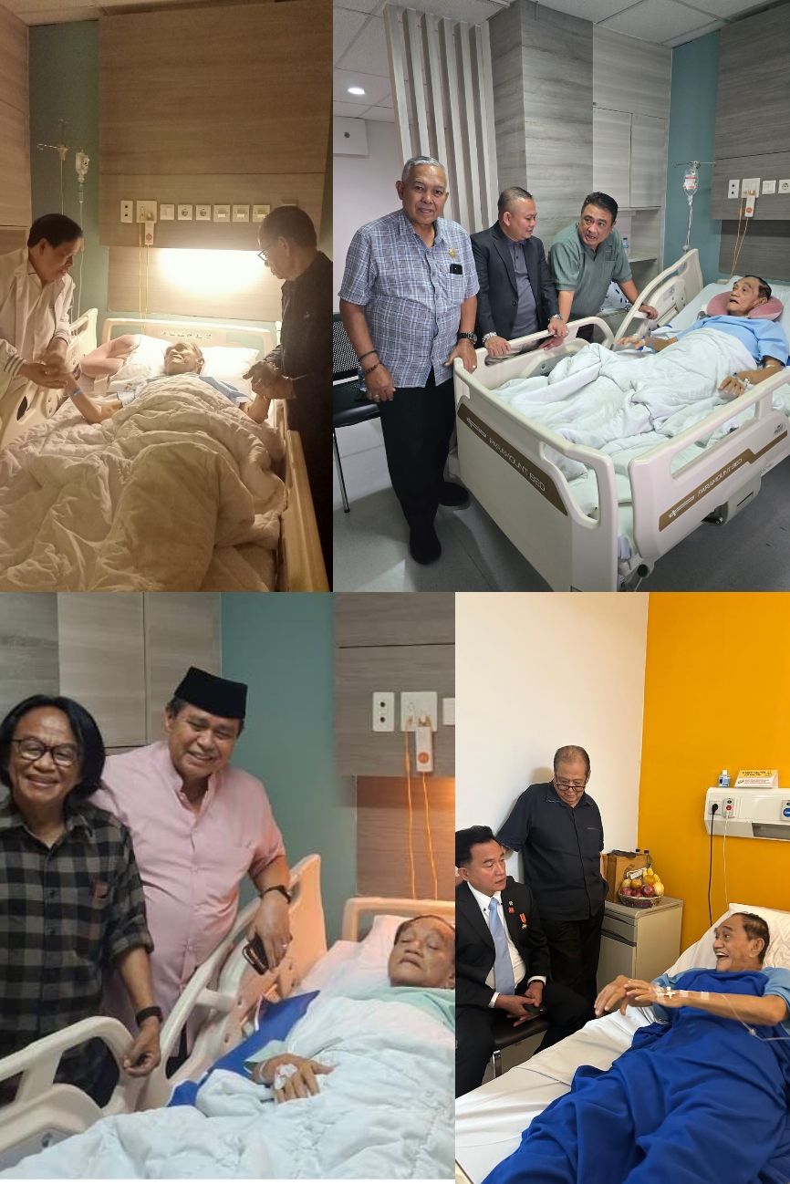 Doa dan Dukungan Mengalir untuk Prof. Dr. H. Abdul Bari Azed, Tokoh Nasional dan Penasehat PWI Jambi yang Tengah Dirawat di RS UI Depok